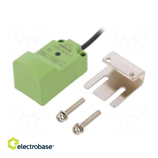 Sensor: inductive | 0÷15mm | 2-wire NO | Usup: 100÷240VAC | 200mA | IP67