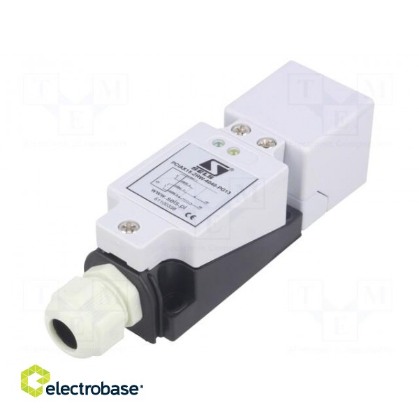 Sensor: inductive | 0÷15mm | 2-wire NO | Usup: 20÷250VAC | 200mA | screw image 1