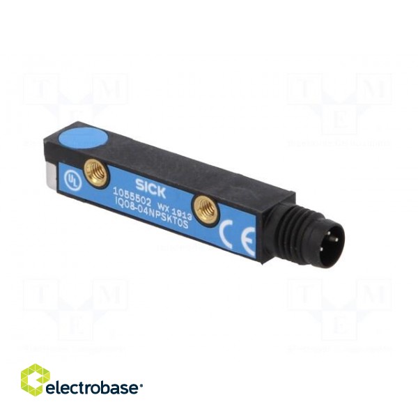 Sensor: inductive | 0÷4mm | PNP / NO | Usup: 10÷30VDC | 200mA | IP67 image 8