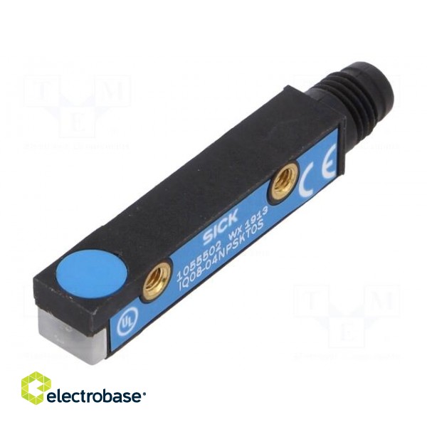 Sensor: inductive | 0÷4mm | PNP / NO | Usup: 10÷30VDC | 200mA | IP67 image 1