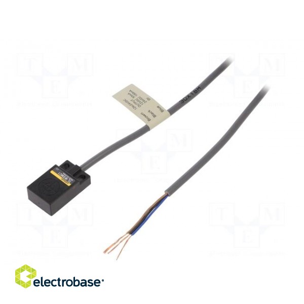 Sensor: inductive | 0÷5mm | 2-wire NO | Usup: 10÷30VDC | 100mA | lead 5m