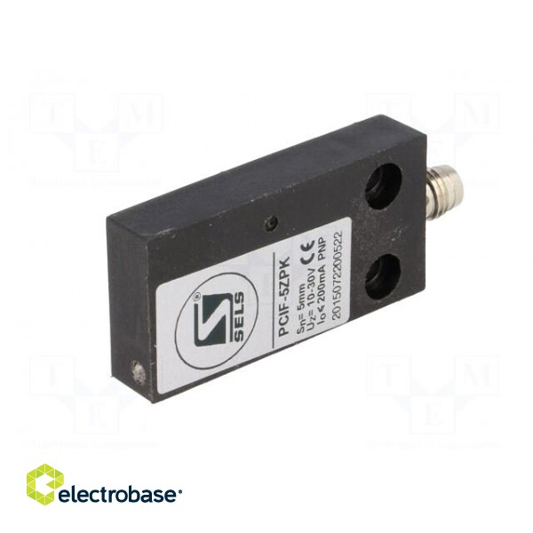 Sensor: inductive | 0÷5mm | PNP / NO | Usup: 10÷30VDC | 200mA | IP67 image 2