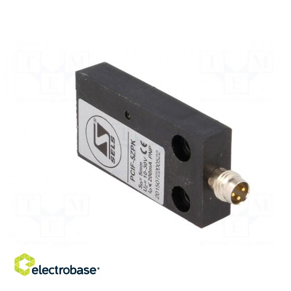 Sensor: inductive | 0÷5mm | PNP / NO | Usup: 10÷30VDC | 200mA | IP67 image 4