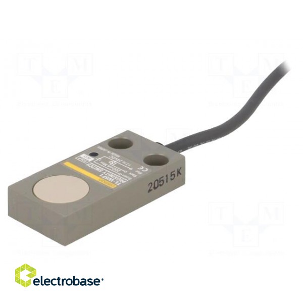 Sensor: inductive | 0÷5mm | PNP / NO | Usup: 10÷30VDC | 200mA | lead 2m