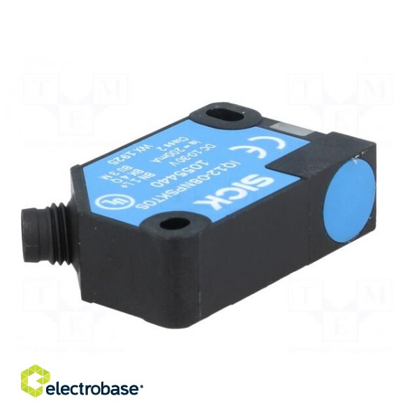 Sensor: inductive | 0÷8mm | PNP / NO | Usup: 10÷30VDC | 200mA | IP67 image 6