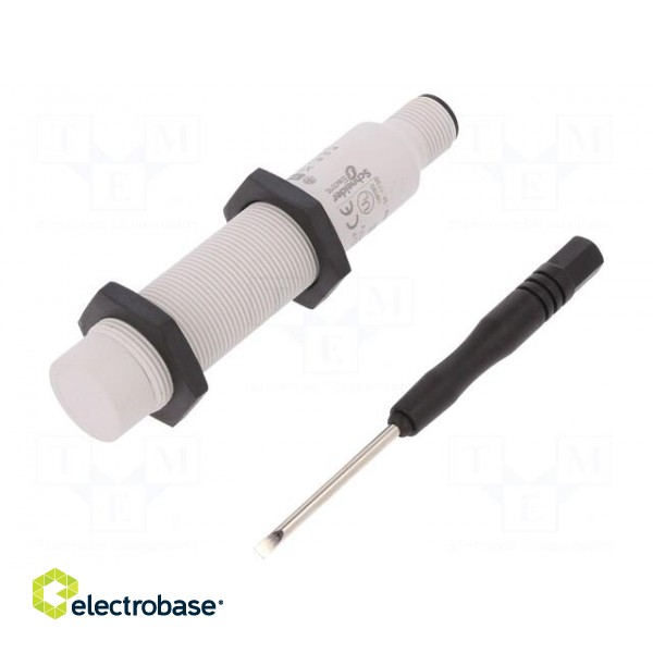 Sensor: capacitive | Range: 0÷8mm | OUT: PNP NO / NC | Usup: 10÷30VDC image 1