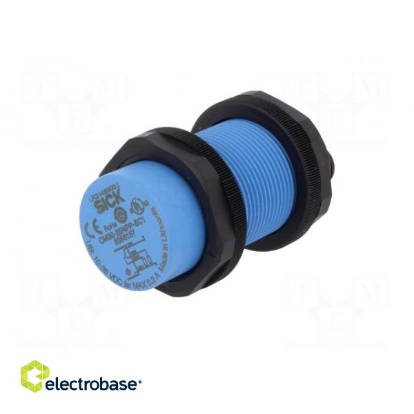 Sensor: capacitive | Range: 3÷25mm | OUT: PNP / NO + NC | Housing: M30 image 2