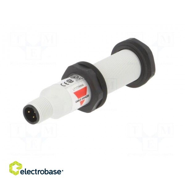 Sensor: capacitive | Range: 3÷8mm | 20÷250VAC | OUT: SCR | Housing: M18 image 6
