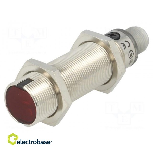 Sensor: photoelectric | Range: 0.03÷7.2m | PNP | DARK-ON,LIGHT-ON image 1