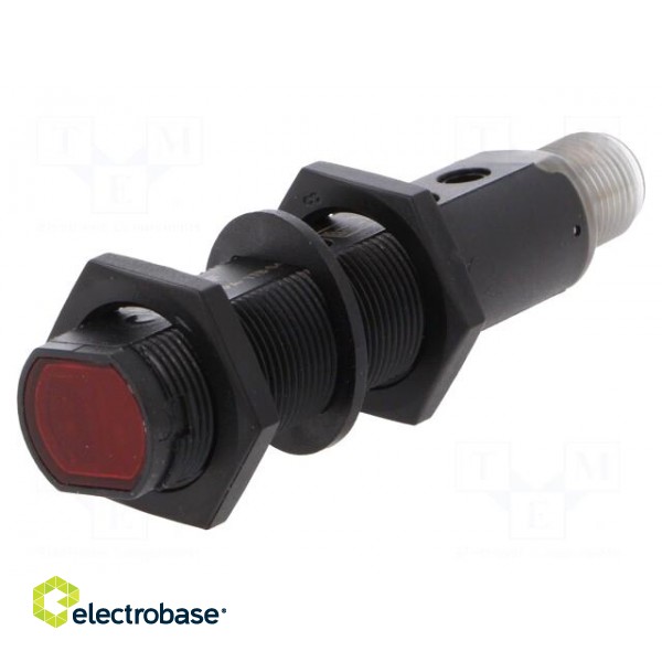 Sensor: photoelectric | Range: 0.1÷1.7m | PNP | DARK-ON,LIGHT-ON image 1
