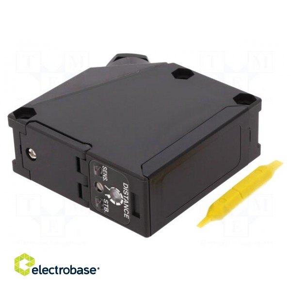 Sensor: photoelectric | Range: 0.1÷2.5m | SPST-NO | DARK-ON,LIGHT-ON image 1