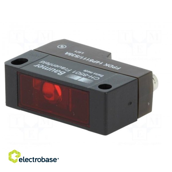 Sensor: photoelectric | Range: 0÷3.8m | PNP | DARK-ON,LIGHT-ON | 100mA paveikslėlis 8
