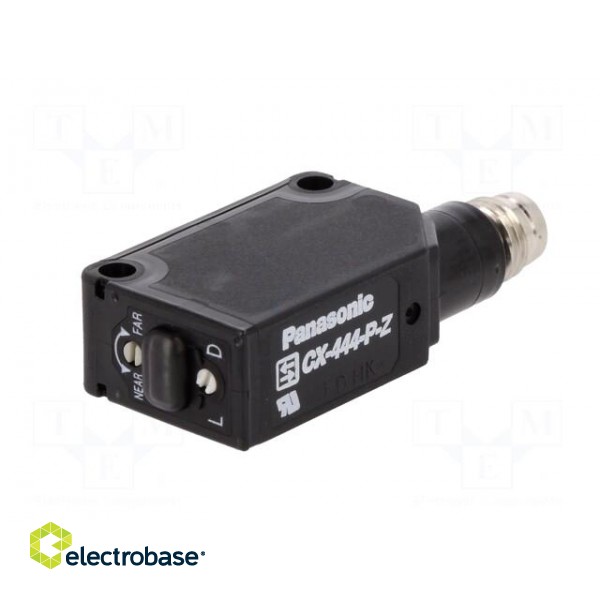 Sensor: photoelectric | Range: 15÷100mm | PNP | DARK-ON,LIGHT-ON image 6