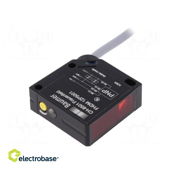 Sensor: photoelectric | Range: 15÷300mm | PNP | DARK-ON,LIGHT-ON