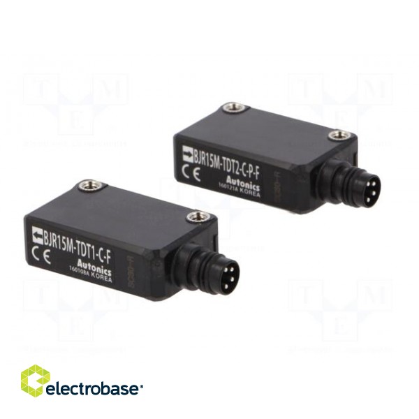 Sensor: photoelectric | Range: 15m | PNP | DARK-ON,LIGHT-ON | 30mA image 8