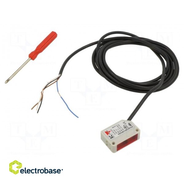 Sensor: photoelectric | Range: 1m | PNP / NO + NC | Usup: 10÷30VDC
