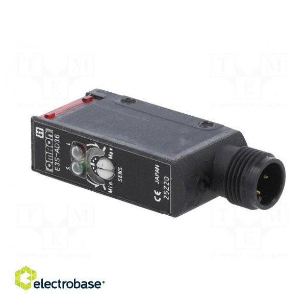 Sensor: photoelectric | Range: 200mm | PNP | DARK-ON,LIGHT-ON | 100mA paveikslėlis 4