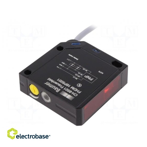 Sensor: photoelectric | Range: 20÷450mm | PNP | DARK-ON,LIGHT-ON