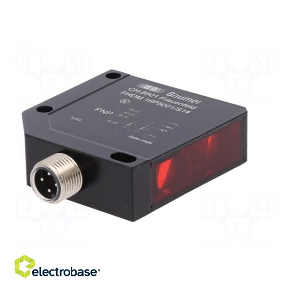Sensor: photoelectric | Range: 20÷450mm | PNP | DARK-ON,LIGHT-ON image 2