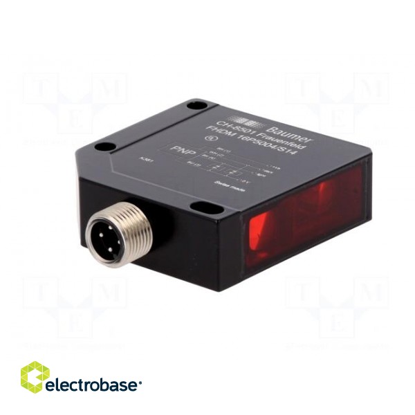 Sensor: photoelectric | Range: 20÷600mm | PNP | DARK-ON,LIGHT-ON image 2