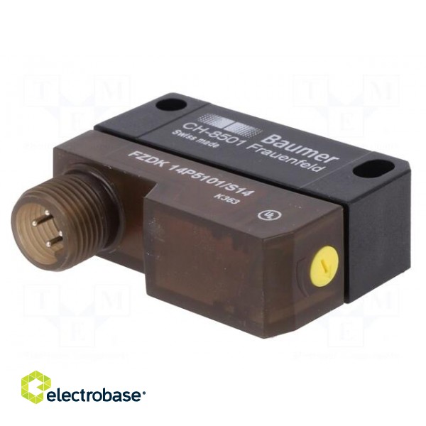 Sensor: photoelectric | Range: 5÷600mm | PNP | DARK-ON,LIGHT-ON |  image 4