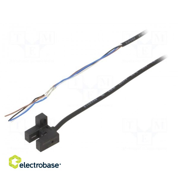 Sensor: photoelectric | Range: 5mm | NPN | DARK-ON,LIGHT-ON | 50mA