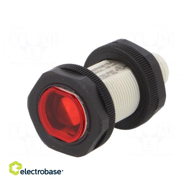 Sensor: photoelectric | receiver | Range: 0÷20m | PNP | Usup: 10÷30VDC image 2