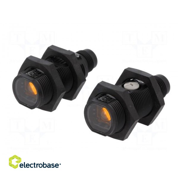 Sensor: photoelectric | Range: 0÷20m | PNP | DARK-ON,LIGHT-ON image 2