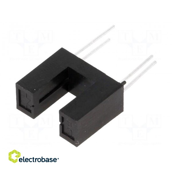 Sensor: photoelectric | through-beam (with slot) | LIGHT-ON | 6mm