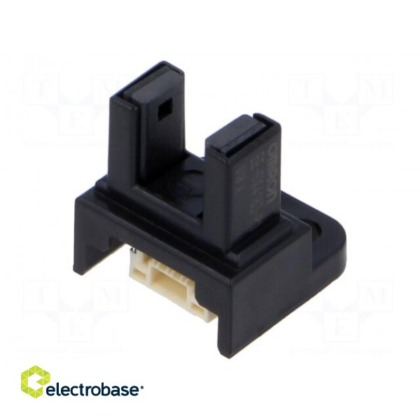 Sensor: photoelectric | through-beam (with slot) | Slot width: 5mm
