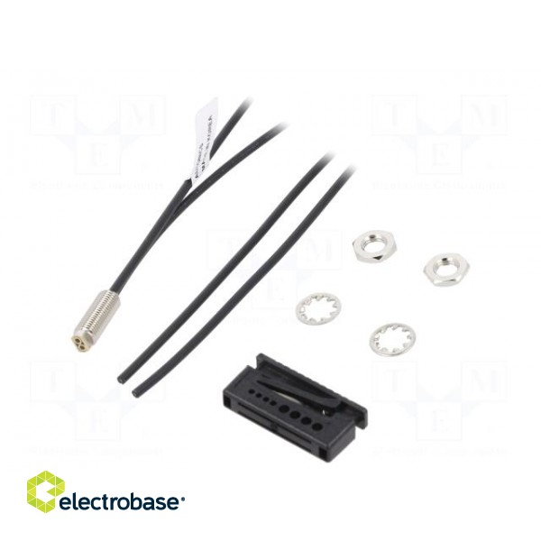 Sensor: fiber-optic | Range: 0÷100mm | -40÷60°C | Len: 2m | Thread: M6