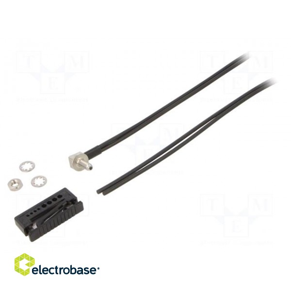 Sensor: fiber-optic | Range: 0÷230mm | -30÷70°C | Len: 2m | Thread: M4