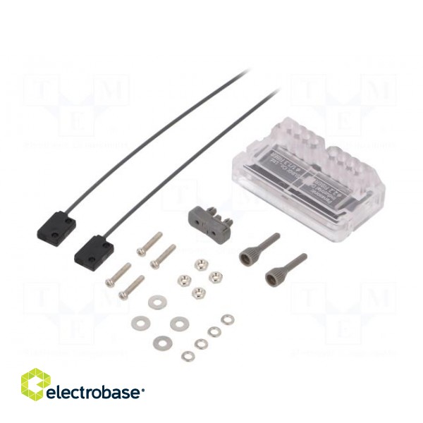 Sensor: fibre-optic | Range: 0÷3500mm | IP40 | -40÷60°C | Len: 2m