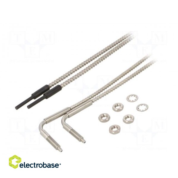 Sensor: fiber-optic | Range: 0÷670mm | -60÷250°C | Len: 2m | Thread: M4