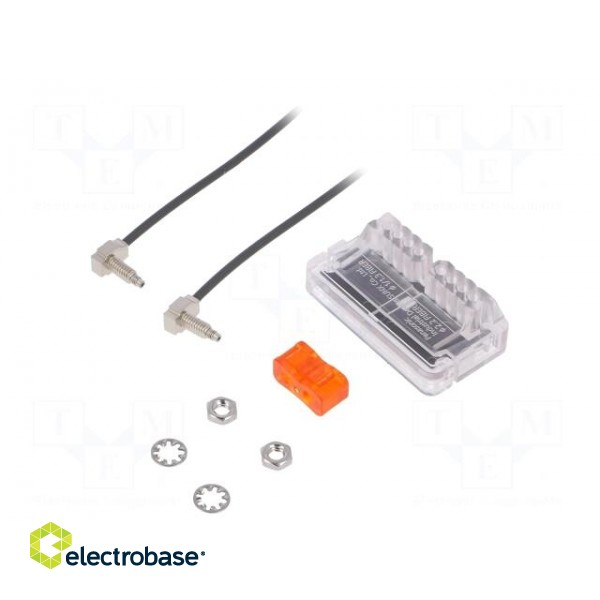 Sensor: fibre-optic | Range: 0÷720mm | IP67 | -55÷80°C | Len: 2m