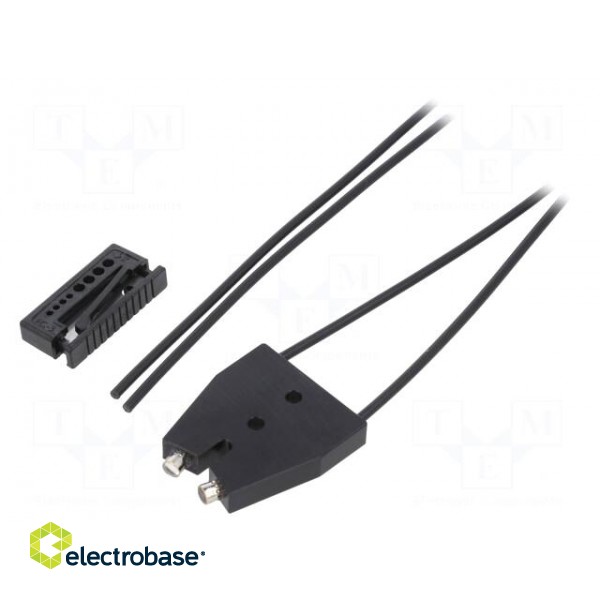Sensor: fiber-optic | Range: 0÷80mm | Oper.mode: diffuse-reflective