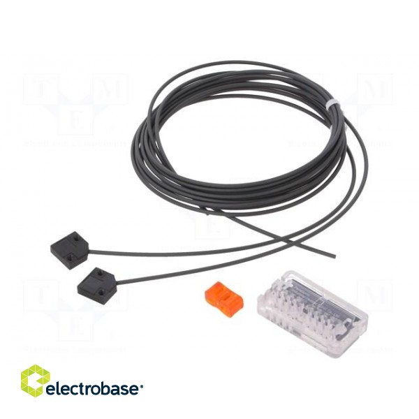 Sensor: fiber-optic | Range: 0÷860mm | IP40 | -55÷80°C | Len: 2m