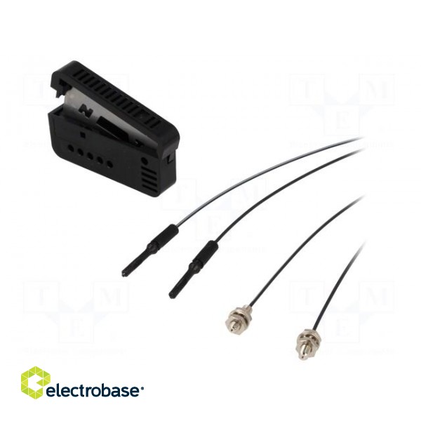Sensor: fibre-optic | 0÷0.1m | Oper.mode: transmitter-receiver
