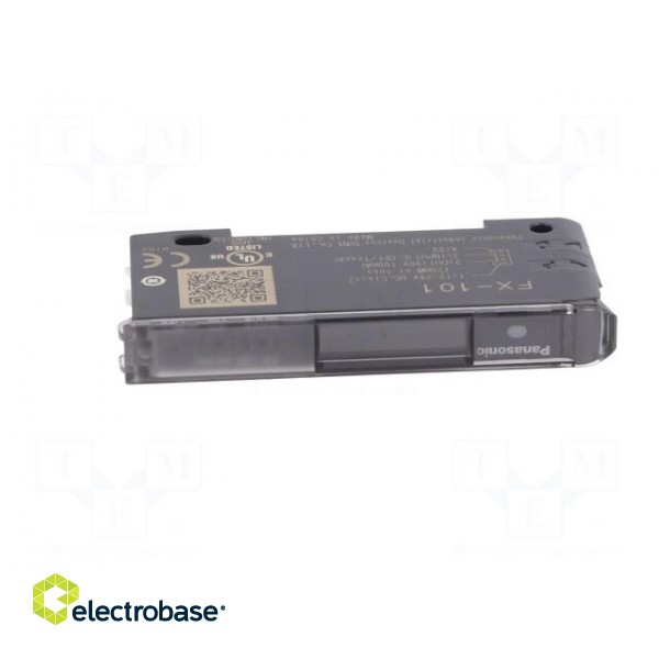 Sensor: optical fibre amplifier | NPN | Connection: connectors image 3