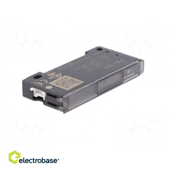 Sensor: optical fibre amplifier | NPN | Connection: connectors image 2