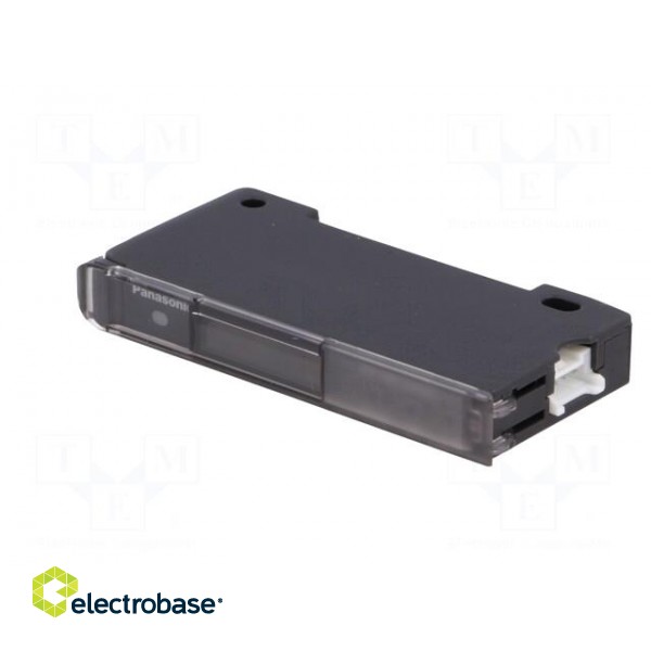 Sensor: optical fibre amplifier | NPN | Connection: connectors image 2