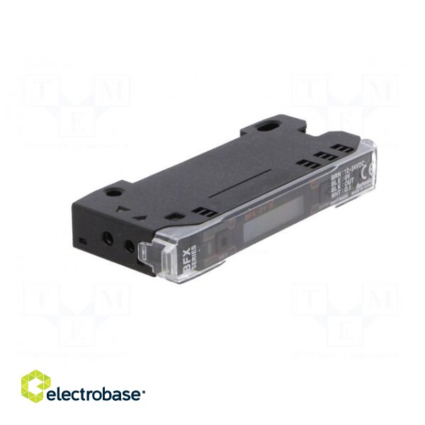 Sensor: optical fibre amplifier | NPN | IP40 | 12÷24VDC | -10÷50°C image 2