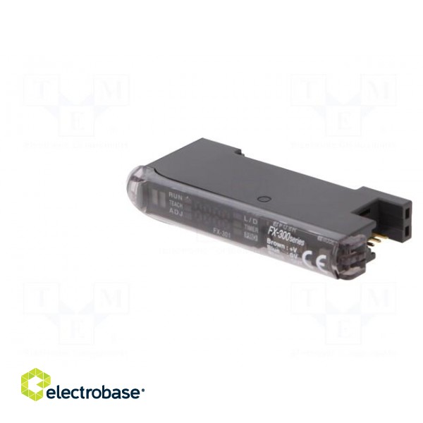 Sensor: optical fibre amplifier | NPN | IP40 | 12÷24VDC | -10÷55°C paveikslėlis 4