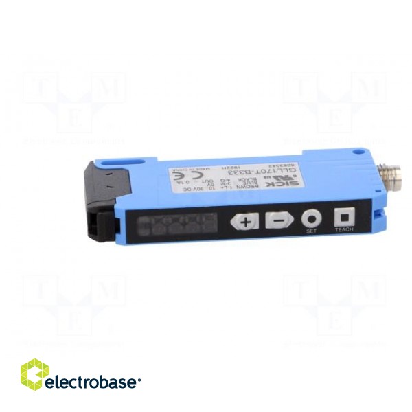 Sensor: optical fibre amplifier | NPN / PNP | IP66 | 10÷30VDC | 100mA image 3