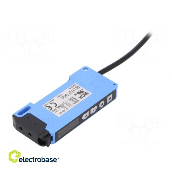 Sensor: optical fiber amplifier | NPN / PNP | IP66 | 10÷30VDC | 100mA