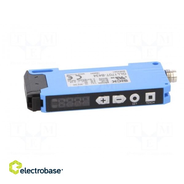 Sensor: optical fibre amplifier | NPN / PNP | IP66 | 10÷30VDC | 100mA image 3