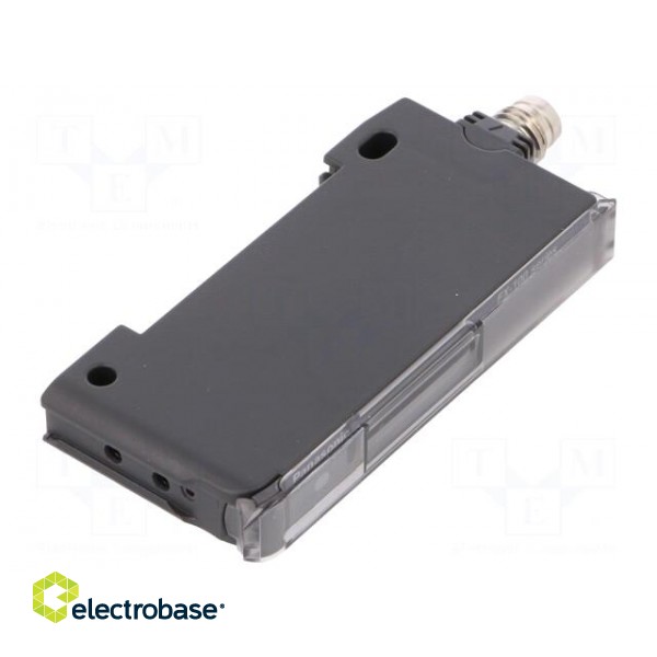 Sensor: optical fibre amplifier | PNP | Connection: connectors image 1