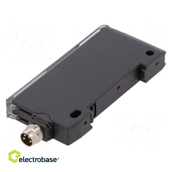 Sensor: optical fiber amplifier | PNP | Connection: connectors image 2
