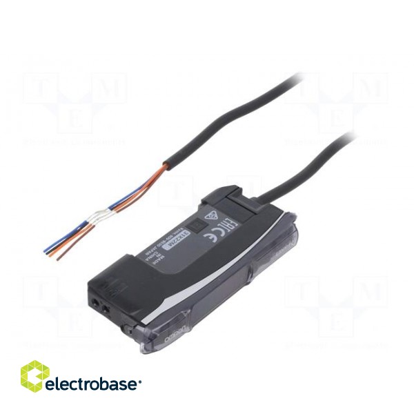 Sensor: optical fiber amplifier | PNP | Connection: lead 2m | 100mA