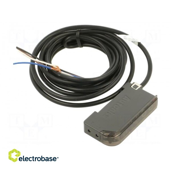 Sensor: optical fiber amplifier | PNP | Connection: lead 2m | 50mA